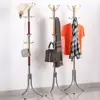 Perchero de Acero Inoxidable, Perchero Sencillo de Pie, Tendedero Doméstico para Dormitorio, Estante de Almacenamiento Sencillo y Económico, Perchero para Bolsos