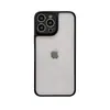 Grosor de 0.38 mm para Funda de Teléfono Apple 13 Silicona Transparente iPhone 13Pro Cobertura Completa 12 Delgada Funda de TPU