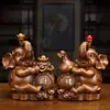 Ornamentos de Objetos da Sorte Chineses Armário de Vinhos Sala de Estar Decorações para Casa Artesanato em Resina Presentes de Inauguração Ornamentos