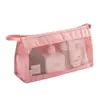 Neceser portátil de viaje, bolsa de maquillaje personalizable, bolsa de almacenamiento estilo ins 2024 nueva, transpirable y resistente al desgaste