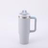 Amazon Taza de Acero Inoxidable 304 con Popote Capacidad Grande Asa 40 oz Primera Generación Taza para Coche Mantiene el Frío Taza para Té de Frutas