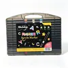 Marcador Acrílico Ponta Macia Caixa Preta Pequena Pintura Infantil Grafite Pincel DIY Empilhável Cor Pincel de Pintura Caneta Marcadora