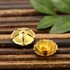 Variedade de cobre puro de mini montagem tridimensional flor feita à mão diy acessórios cocar antigo hairpin material