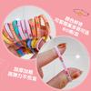 Banda de goma pequeña para el cabello para niñas, no daña el cabello, pequeña cuerda para el cabello estilo coreano, cola de caballo para bebés coreanos, cuerda para el cabello, anillo para el pulgar