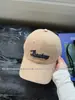 Gorra de Béisbol Bordada con Letras Bachnow Visera Suave Estilo Coreano Adelgazante para Mujer Circunferencia de Cabeza Grande Versátil