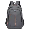 Mochila impermeable de comercio exterior transfronteriza, bolsa de portátil casual simple multicapa para negocios, bolsa de viaje duradera y práctica