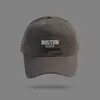 Gorra de Béisbol Bordada Estilo Coreano Rosa Dulce para Mujer, Versátil Visera Curva de Moda para Hombre, Primavera y Otoño, Hace que la Cara se Vea Más Pequeña