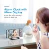 Amazon cross-border venda quente criativo telefone móvel carregamento de tela grande espelho despertador digital eletrônico LED display relógio eletrônico