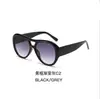 Gafas de sol minimalistas de estilo europeo y americano para mujer 2026 Nuevas gafas de sol de moda Diseño único Adelgazantes Aspecto de alta gama Elegantes