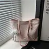 Bolsa de Ombro Casual Elegante com Personalidade Nova Moda Outono e Primavera 2025 Textura Simples Bolsa Tote Feminina