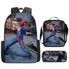 Mochila de Liberación Rápida Transfronteriza de Spider-Man Mochila Escolar para Estudiantes de Primaria y Secundaria Mochila de Anime de Gran Capacidad