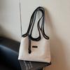 Bolsa Grande Casual para Mulheres 2026 Nova Moda Simples Versátil Bolsa de Ombro Grande Capacidade Bolsa Tote para o Dia a Dia