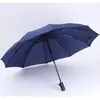 Paraguas Inverso Totalmente Automático Upf50+ al por Mayor Transfronterizo para Uso en Coche, Recubrimiento Negro para Protección Solar, 10 Varillas Reforzadas, Paraguas para Sol y Lluvia, Personalización OEM