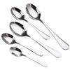 En Stock Acero Inoxidable 1010 Cuchara Puntiaguda para Niños y Estudiantes, Cuchara para Sopa, Cuchara para Arroz, Cuchara Pequeña, Se Puede Añadir Logo, Disponible al por Mayor