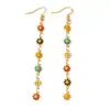 Verano Nuevo Venta Caliente Color Fresco Pequeño Pendientes de Margarita Pequeña Celebridad de Internet Femenina Moda Elegante Pendientes de Botón de Flor para Viajar