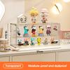Vitrina hecha a mano, caja ciega, acrílico transparente, a prueba de polvo, escalera, Bubble Mart, Internet Celebrant, adornos, estante de almacenamiento