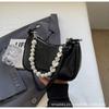 Diseño Nicho Bolso Sobaco 2024 Nueva Moda Vintage Cuero Cera de Aceite Bolso Cruzado Casual para Desplazamiento Bolso de Hombro Bolso Cuadrado Pequeño