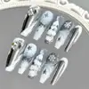 Atravessando Fronteiras 1-100 Modelos de Produtos Acabados Compostos Puros Feitos à Mão Atacado Fábrica de Adesivos de Unhas Postiças Coleção de Unhas Usáveis