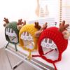 Gorro de Bebé Otoño e Invierno Gorro de Lana de Niño Oreja de Asta Protección para las Orejas de Niña Gorro Tejido Gorro Cálido de Terciopelo para Niños