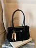 Bolsa de Mão com Design de Nicho Feminina 2025 Nova Retro Fosca Asa Bolsa Estilo Estrangeiro Estampa de Leopardo Ombro Único Transversal