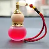 Colgante de Perfume de Aromaterapia para Coche Botella de Aceite Esencial Calavera Colgante Accesorios de Decoración Interior de Coche Adorno Decoración Colgante
