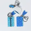 Onda de Agua Verano Deportes Piscina Gafas Natación Gorro de Natación Llavero Colgante de Bolsa Accesorios Creativos Pequeños Regalos