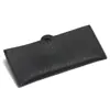 Estuche de cuero hecho a mano para gafas portátil hebilla gafas de lectura clip solar estuche para gafas bolsa suave estuche para gafas precio de fábrica