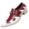 Venta Caliente de Amazon Transfronterizo Tallas Grandes Comercio Exterior para Hombre Slip-on Formal de una Pieza Negocios Casual para Hombre 660123