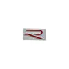 Adecuado para el Nuevo Emblema R de Volkswagen, Golf 8, Tiguan L, Tayron X, T-Roc, Teramont X, Emblema de Carrocería Nuevo R, Calcomanía de Emblema Trasero