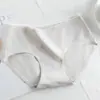 Ropa Interior para Mujer Producto Nuevo Una Pieza Algodón Puro Cintura Media Talla Grande Calzones para Mujer Antibacterianos Estudiante Color Sólido Ropa Interior