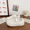 Zapatillas de malla para mujer estilo ballet de comercio exterior transfronterizo, primavera/verano chic nicho estilo coreano transpirables deportivas zapatos blancos
