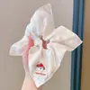 Nuevo pañuelo cuadrado versátil scrunchie para verano, adecuado para coletas bajas de uso diario, accesorio para el cabello de alta elasticidad