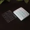 Fábrica de Origen Uñas Artísticas Gel de Gelatina 6083 Ultra-delgado Vendaje Removible Armadura Transparente Sin Costuras Firme Pegatina de Uñas Doble Cara