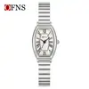 Marca Ofns Producto Nuevo Reloj para Mujer Casual Tres Agujas Luz de Lujo Reloj de Cuarzo Resistente al Agua Retro Reloj de Mujer Dropshipping