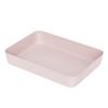 Bandeja de almacenamiento práctica para uso diario en el hogar, caja de acabado para escritorio de cocina, color sólido, variedad de cajas de acabado de polipropileno, almacenamiento apilado