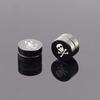 Pendientes magnéticos creativos de estilo coreano con piedra magnética para hombres y mujeres, sin agujeros para las orejas, pendientes negros de acero inoxidable, pendientes falsos de múltiples figuras, expansión de orejas