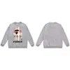 Versión de Gama Alta Comercio Exterior Transfronterizo Bape Cabeza de Mono Marca de Moda Sudadera con Estampado de Cuello Redondo Moda Casual Nueva para Otoño e Invierno para Hombres y Mujeres