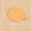 Bandeja de Pizza Simulação Desenho Animado Acessórios DIY Feitos à Mão Acessórios de Resina Cola de Creme Pacote de Materiais Atacado