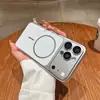 Funda original electrochapada mate adecuada para iPhone 18 Pro Max, se transforma instantáneamente en 18 con ventana de pantalla grande, funda de teléfono Apple 17 rígida anti-caídas