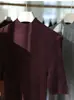 Lavável à máquina, suéter de lã merino ultrafina de 60 contagens, malha sem costura de dupla torção de calibre 18, gola alta básica para mulheres, nova coleção de outono