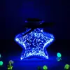 Tubo Plegable de Estrella, Botella de Deseos de Estrella Luminosa, Popote de Origami, Estrella de Cinco Puntas Hecha a Mano para Niños, Estrella de la Suerte, Tubo Suave Plegable de Plástico