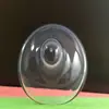 Almohadilla de lactancia de silicona completa del fabricante, cubierta protectora del pezón, cubierta protectora del seno semicircular redonda completa, un par en caja