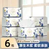 10 pacotes de lenços faciais grossos e de tamanho grande para uso doméstico, feitos de polpa de madeira virgem de alta qualidade, em um prático design de puxar