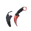 Cuchillo de garra engrosado para exteriores, alta dureza, cuchillo de garra, juego CS, cuchillo de garra de águila, multifunción, machete de supervivencia para camping, hoja no afilada