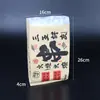 Bolsa de cuerda frita bolsa de embalaje de papel de aluminio aislamiento bolsa de papel a prueba de aceite personalizada para llevar snacks barbacoa embalaje bolsa de papel de aluminio