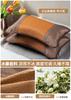 Almohada de Trigo Sarraceno de Verano, Núcleo de Almohada de Ratán de Hielo de Verano, Protección de la Columna Cervical para Adultos, Almohada Especial de Bambú para Dormir, Dura para Toda la Cabeza para Hombres