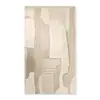 Pintura Decorativa de Entrada de Sala de Estar Estilo Wabi-Sabi, Pintura Colgante de Pared de Fondo de Sofá Texturizado, Arte de Pared para Nicho de Estudio de Restaurante de Gama Alta