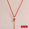 Pingente de jade pingente de jade cordão de colar artesanal de alta qualidade para homens e mulheres de ágata cera de abelha Hetian jade camisola cadeia corda