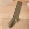 Calcetines de primavera para mujer, color liso, de caña larga, hasta la rodilla, calcetines para la pantorrilla, transpirables, moda, calcetines jk, estilo ins, calcetines finos para la pierna