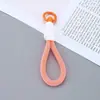 Cordão para Celular com Combinação de Cores Chaveiro Simples Curto Capa para Celular Cordão Universal Carteira Porta-Cartões Argola Chaveiro Decoração Pendurada